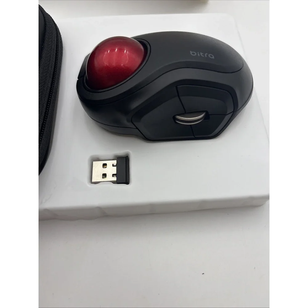 ELECOM Wireless Trackball Mouse M-MT2DRSBK S size 5-Button JP